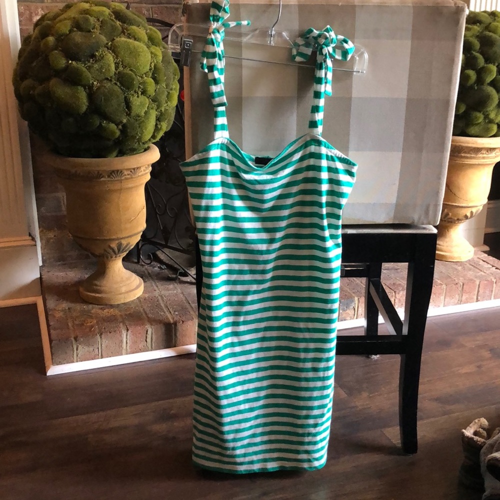 J. Crew stripe sundress Small NEW!